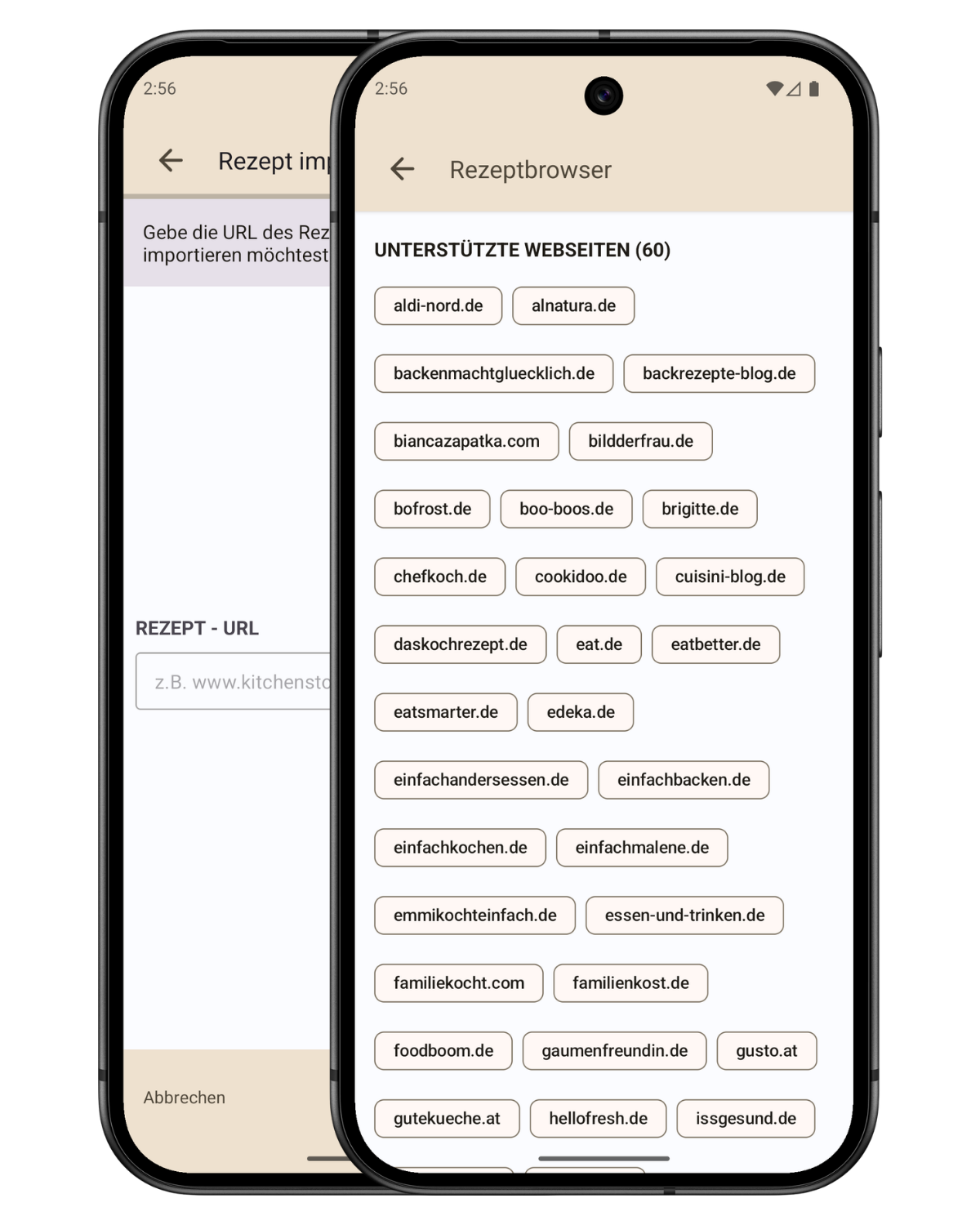 CookBuddy Feature Vorschau in der App